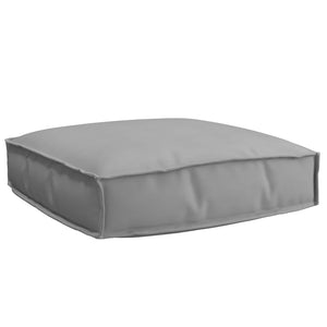 Graues Kissen 60x60 cm Oxford-Gewebe
