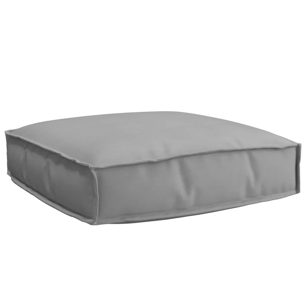 Graues Kissen 60x60 cm Oxford-Gewebe