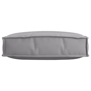 Graues Kissen 60x60 cm Oxford-Gewebe
