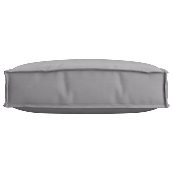 Graues Kissen 60x60 cm Oxford-Gewebe