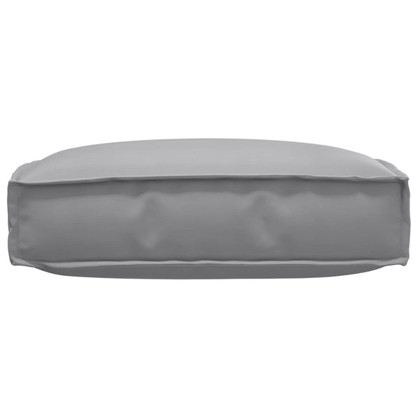 Graues Kissen 60x60 cm Oxford-Gewebe