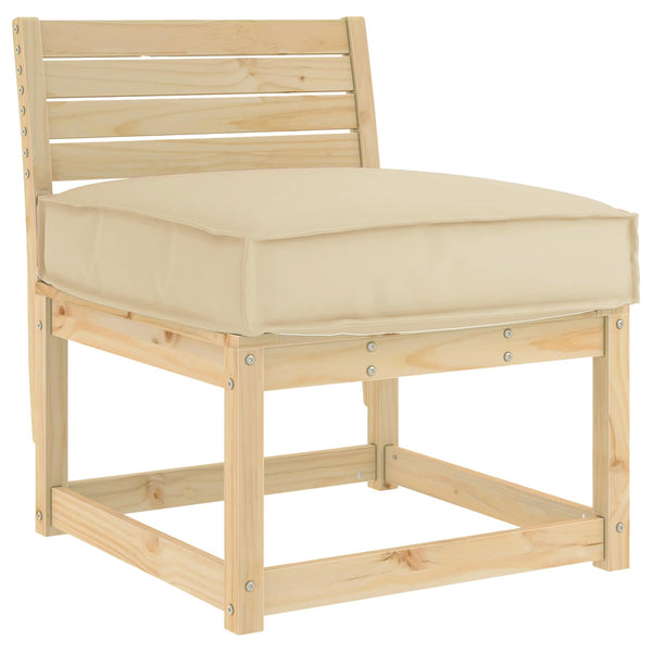 Beiges Oxford Kissen 60x60 cm