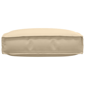 Beiges Oxford Kissen 60x60 cm