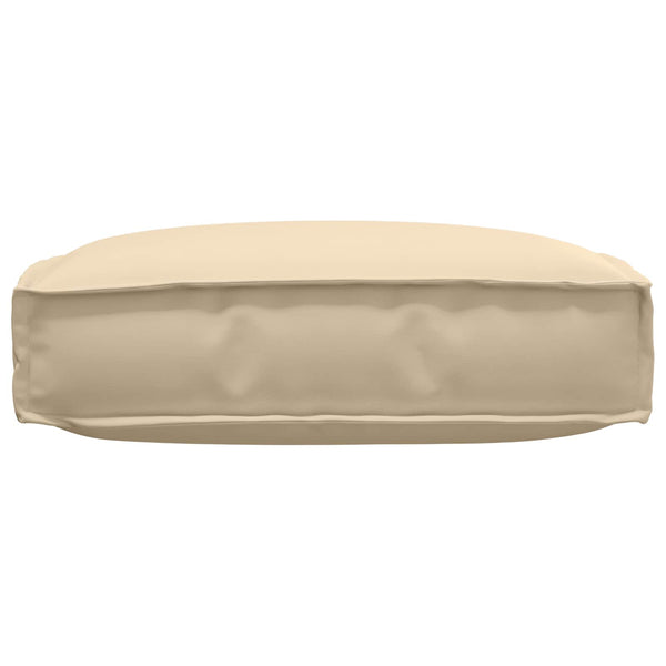 Beiges Oxford Kissen 60x60 cm