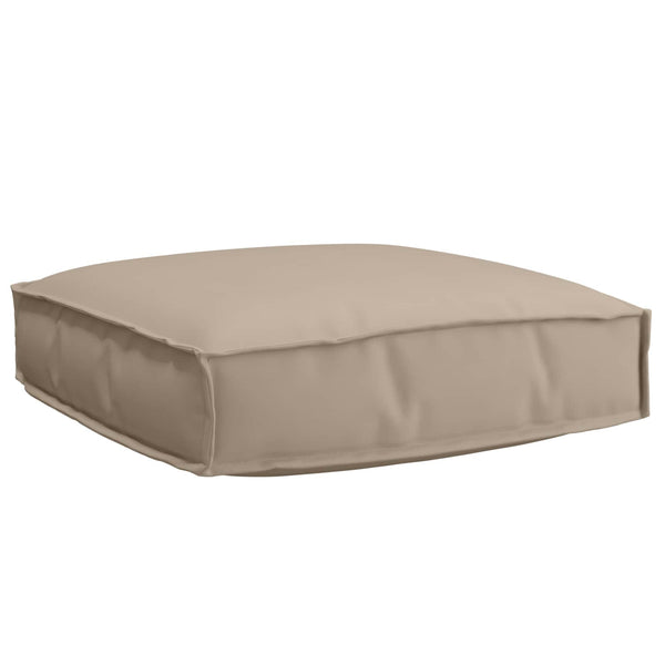 Taupe Kissen 60x60 cm Oxford Stoff
