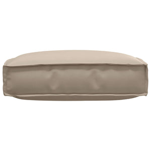Taupe Kissen 60x60 cm Oxford Stoff