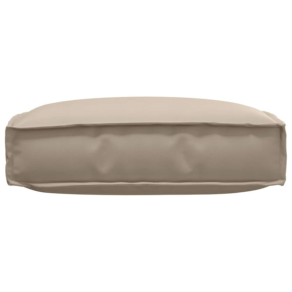 Taupe Kissen 60x60 cm Oxford Stoff