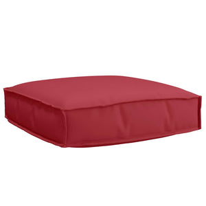 Weinrotes Oxford-Kissen, 60 cm