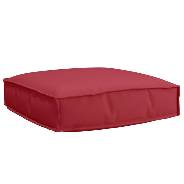 Weinrotes Oxford-Kissen, 60 cm