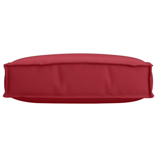 Weinrotes Oxford-Kissen, 60 cm