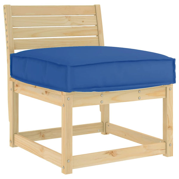 vidaXL Coussin bleu roi 60 x 60 x 12 cm Tissu Oxford