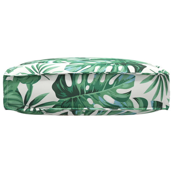 Blattmuster Kissen 60x60 cm Oxford-Stoff