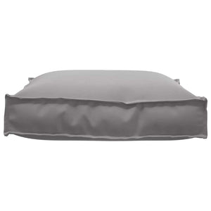 Graues Kissen 70x70 cm Oxford-Gewebe