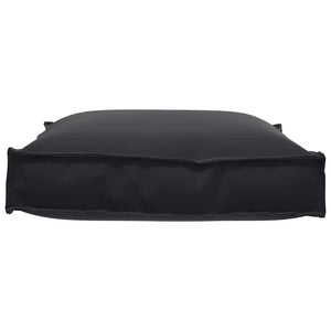 Schwarzes Oxford Kissen 70x70 cm
