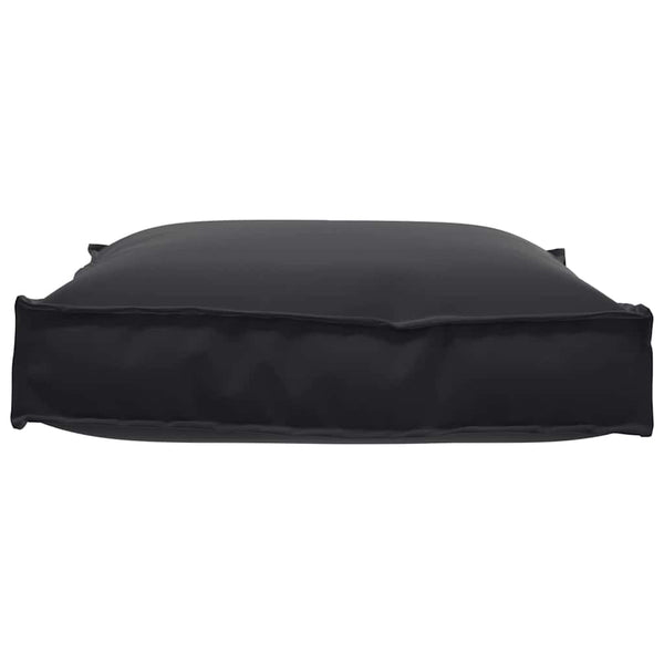 Schwarzes Oxford Kissen 70x70 cm