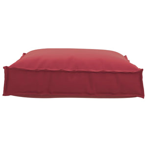 Weinrotes Kissen 70x70 cm Oxford-Stoff