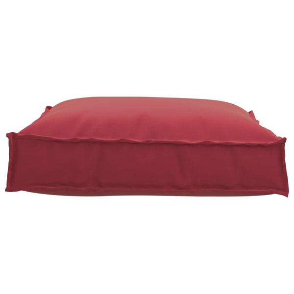 Weinrotes Kissen 70x70 cm Oxford-Stoff