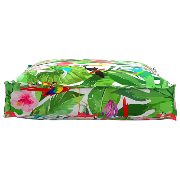 Blumen Kissen Mehrfarbig 70x70 cm