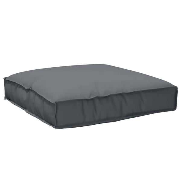 Anthrazit Kissen 80x80 cm Oxford-Gewebe