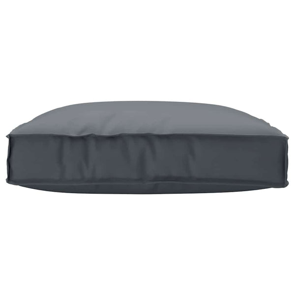 Anthrazit Kissen 80x80 cm Oxford-Gewebe