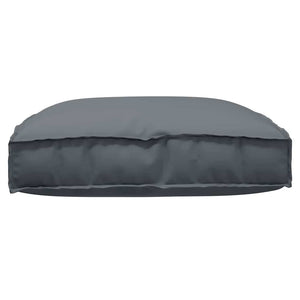 Anthrazit Kissen 80x80 cm Oxford-Gewebe