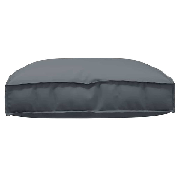 Anthrazit Kissen 80x80 cm Oxford-Gewebe