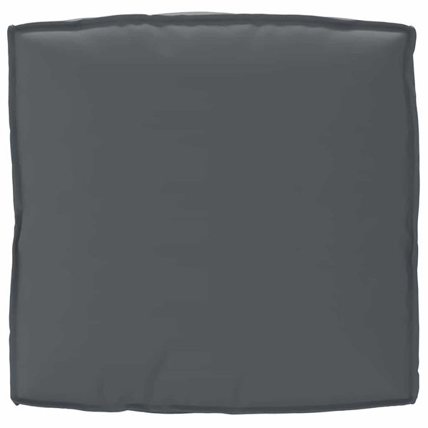 Anthrazit Kissen 80x80 cm Oxford-Gewebe
