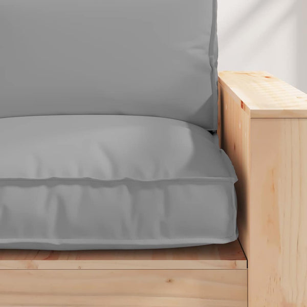 Graues Kissen 80x80 cm Oxford-Gewebe