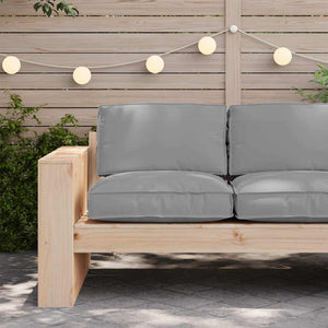 Graues Kissen 80x80 cm Oxford-Gewebe