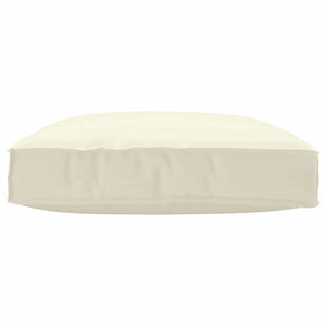 Cremefarbenes Kissen 80x80 cm Oxford-Gewebe