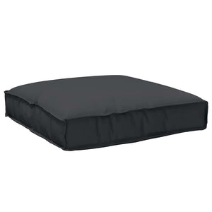 Schwarzes Kissen 80x80 cm Oxford-Stoff