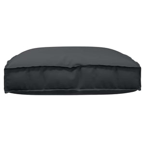 Schwarzes Kissen 80x80 cm Oxford-Stoff