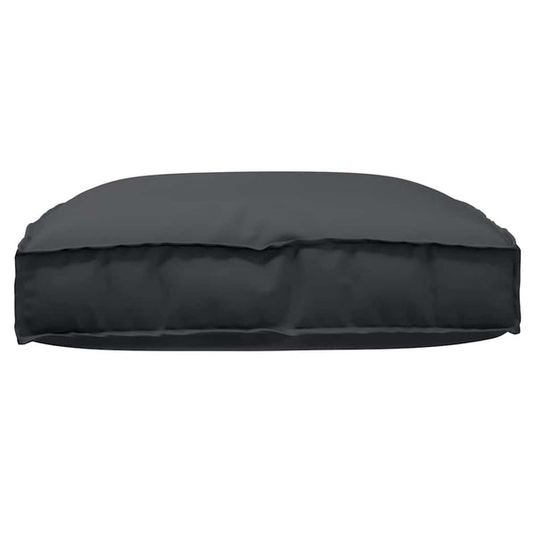 Schwarzes Kissen 80x80 cm Oxford-Stoff