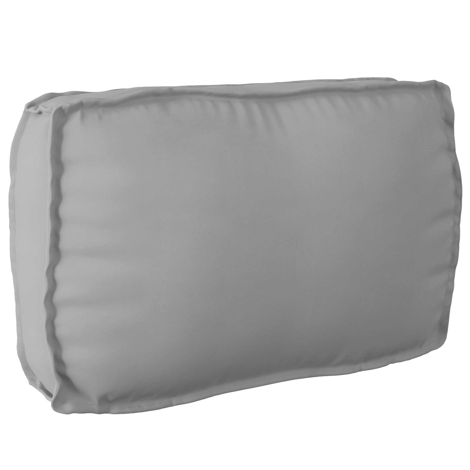 Graues Kissen 70x40 cm Oxford-Gewebe