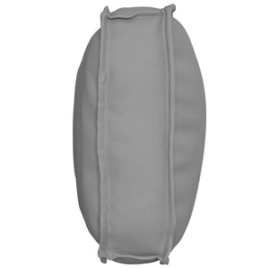 Graues Kissen 70x40 cm Oxford-Gewebe