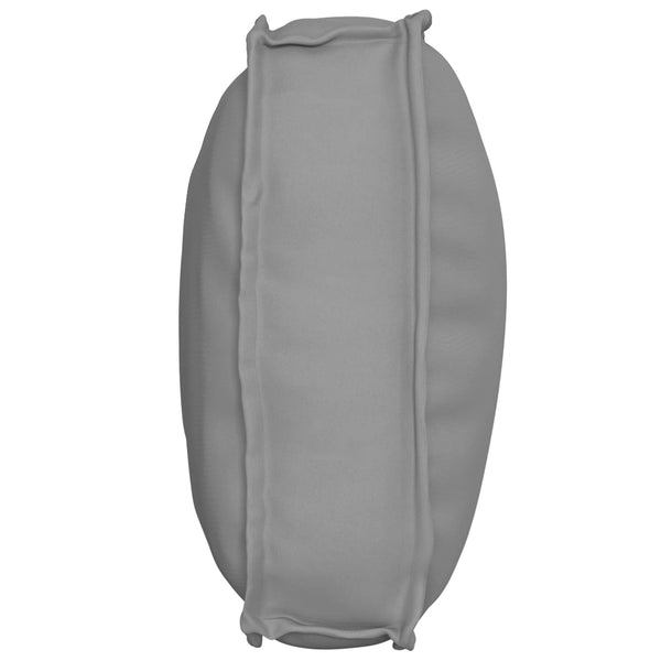 Graues Kissen 70x40 cm Oxford-Gewebe