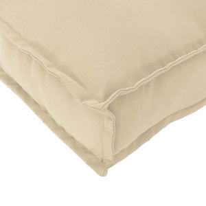 Beiges Oxford-Kissen 70x40 cm