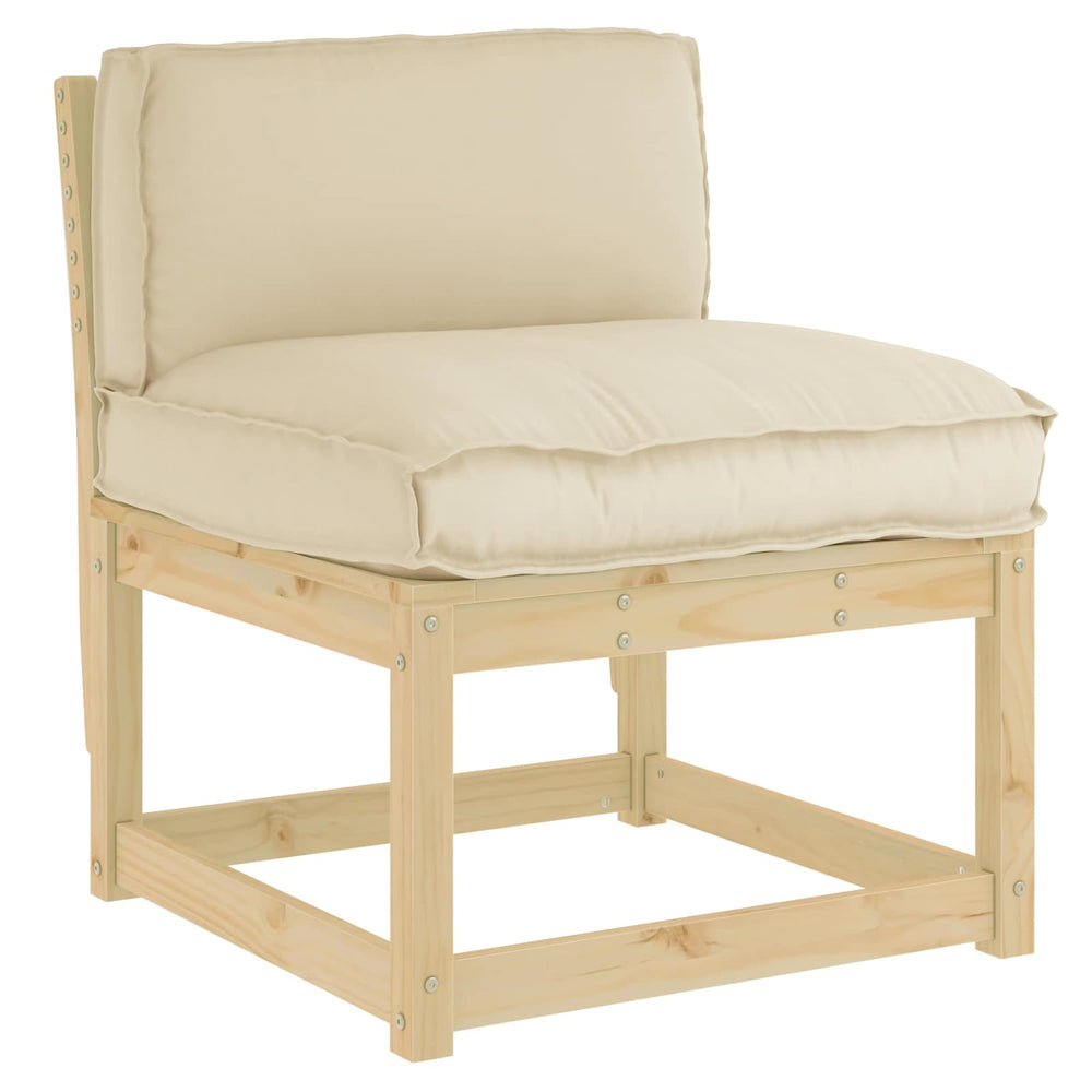 Beiges Oxford-Kissen 70x40 cm