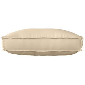 Beiges Oxford-Kissen 70x40 cm