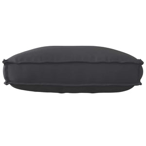 Schwarzes Kissen 70x40 cm Oxford-Gewebe