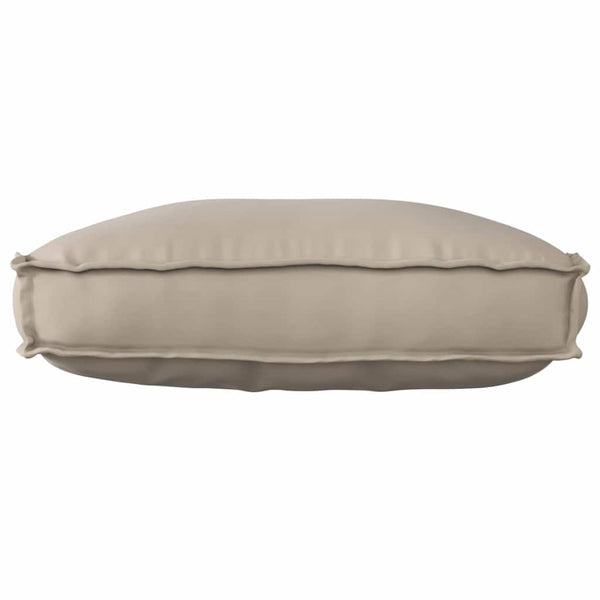 Taupe Kissen 70x40 Oxford-Gewebe