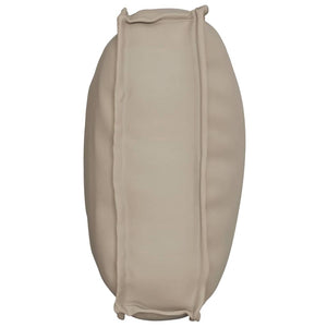 Taupe Kissen 70x40 Oxford-Gewebe