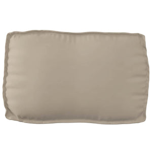 Taupe Kissen 70x40 Oxford-Gewebe