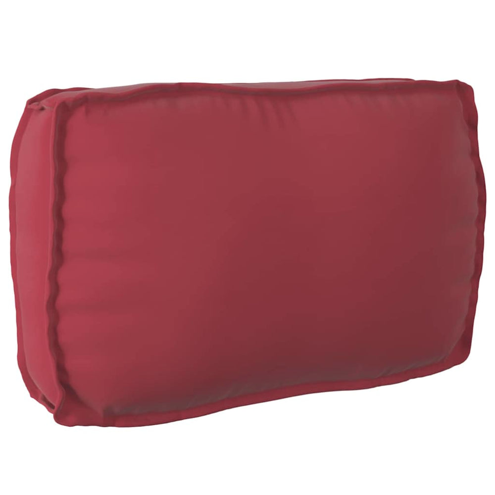 Weinrotes Kissen 70x40 Oxford-Stoff