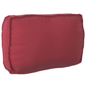 Weinrotes Kissen 70x40 Oxford-Stoff