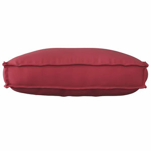 Weinrotes Kissen 70x40 Oxford-Stoff