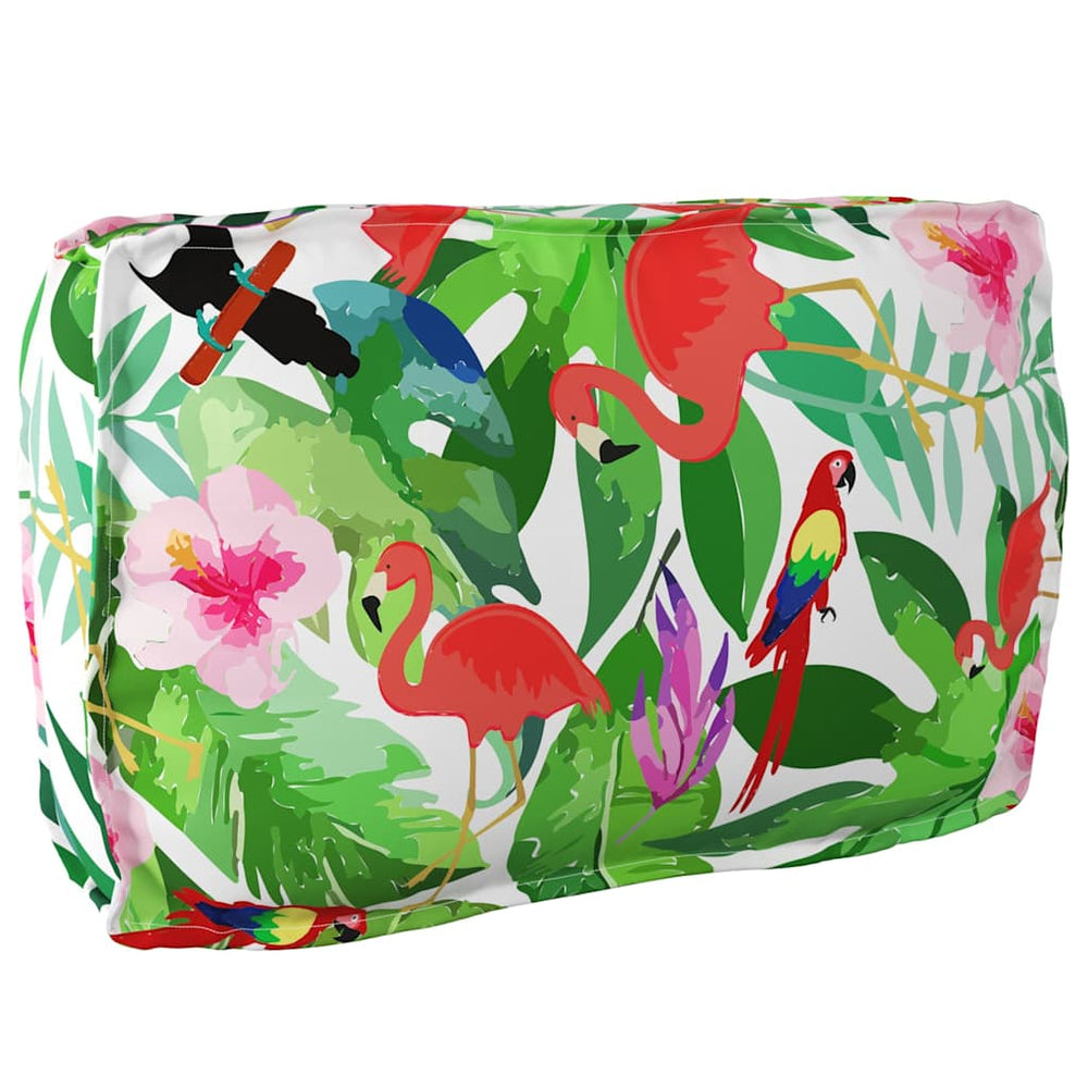 Blumen Kissen Mehrfarbig 70x40 cm