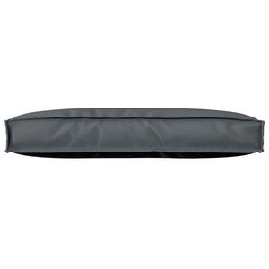 Anthrazit Kissen 80x40 cm Oxford-Stoff