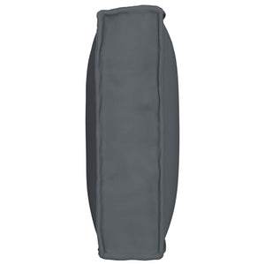 Anthrazit Kissen 80x40 cm Oxford-Stoff