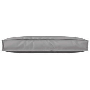 Graues Kissen 80x40 Oxford-Stoff